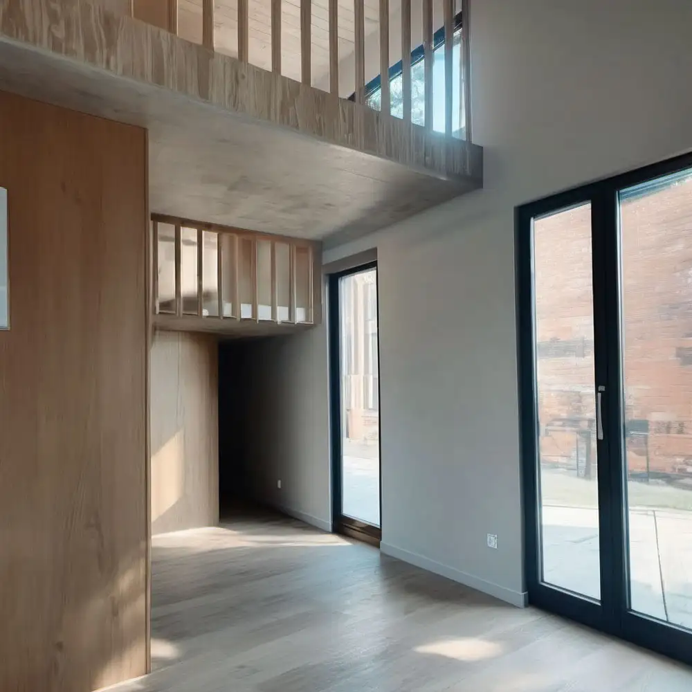 Anita vardagsrum tomt